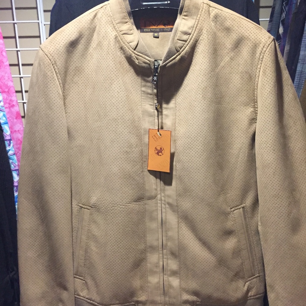 ENZO TOVARE.ITALY ALLEN JACKET SIZE M NWT MSRP 235